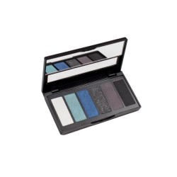 Aden Göz Farı Paleti ( 6 Renkli ) ( 01 Black/Blue )