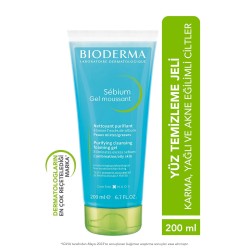 Bioderma Sebium Foaming Gel 200 ml (S.K.T 07-2025)