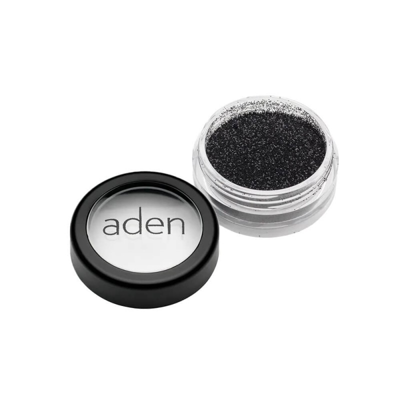 Aden Glitter Powder ( 04 Glitter Black )
