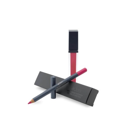 Aden Liquid Lipstick + Lipliner Pencil Set ( 12 Sweet Peach )