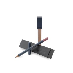 Aden Liquid Lipstick + Lipliner Pencil Set ( 17 Brink Pink )