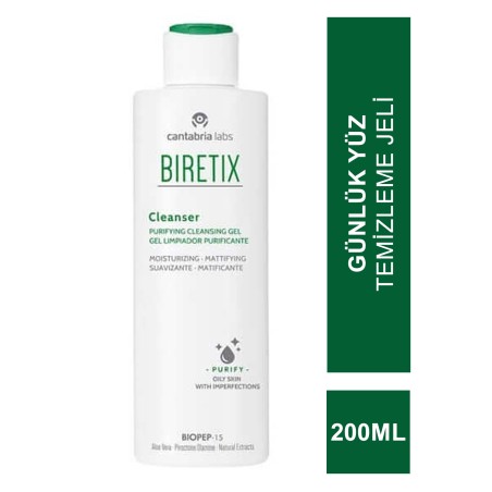Biretix Cleanser ( Günlük Yüz Temizleme Jeli ) 200 ml