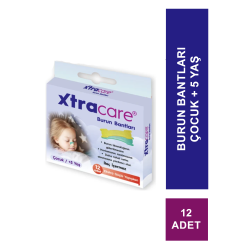 Xtracare Çocuk 5+ Burun Bantları 12 Adet