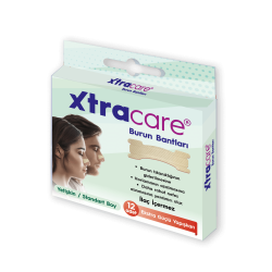 Xtracare Yetişken Standart Burun Bantları 12 Adet