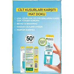 Garnier Bha+Niasinamid - Günlük Güneş Koruyucu Fluid Yüz Kremi - Spf50+ 40 ml