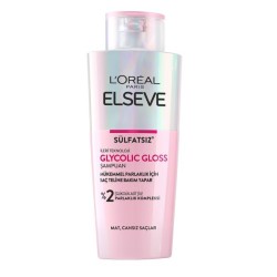 Loreal Paris Elseve Glycolic Gloss ( Mükemmel Parlaklık için Bakım Yapan Şampuan ) 200 ml