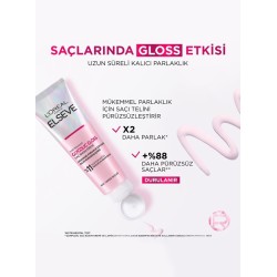 Loreal Paris Elseve Glycolic Gloss Mükemmel Parlaklık için Pürüzsüzleştirici Saç Kremi 150 ml