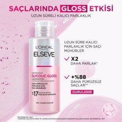 Loreal Paris Elseve Glycolic Gloss ( Laminasyon 5 Dakika Durulanan Bakım ) 200 ml