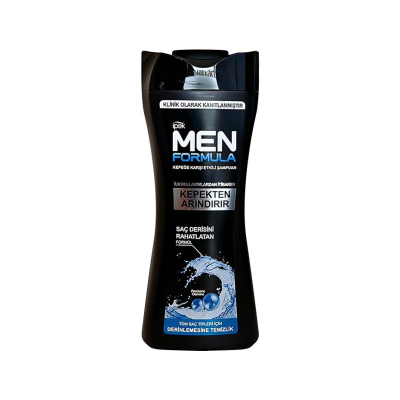 İpek Men Kepeğe Karşı Etkili Şampuan ( Tüm Saç Tipleri ) 480ml