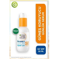 Garnier Ambre Solaire İnvisible Süper Serum - Güneş Koruyucu Günlük Serum - Spf50+ 30 ml