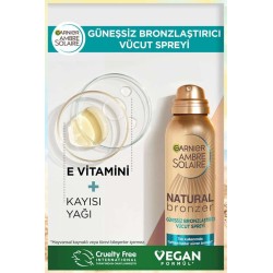 Garnier Ambre Solaire Natural Bronzer Selt Tan Mist Body ( Güneşsiz Bronzlaştırıcı Sprey ) 150ml