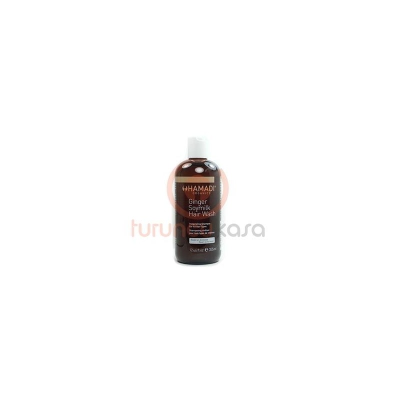 Hamadi Ginger Soymilk Hair Wash Daily Shampoo 355 ml  | TuruncuKasa