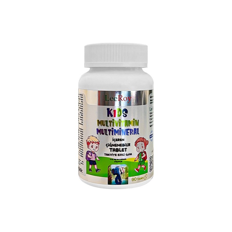 LeeRoy Kids Multivitamin Multimineral 90 Tablet