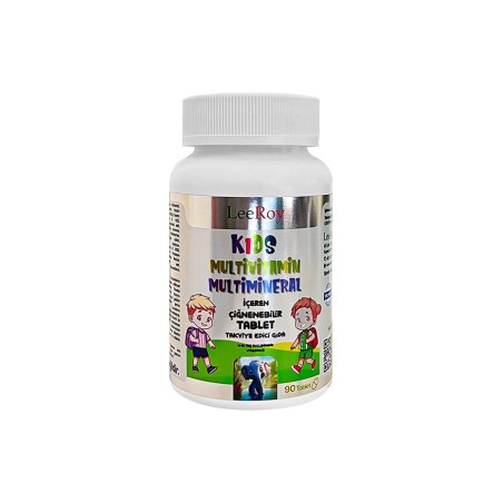 LeeRoy Kids Multivitamin Multimineral 90 Tablet