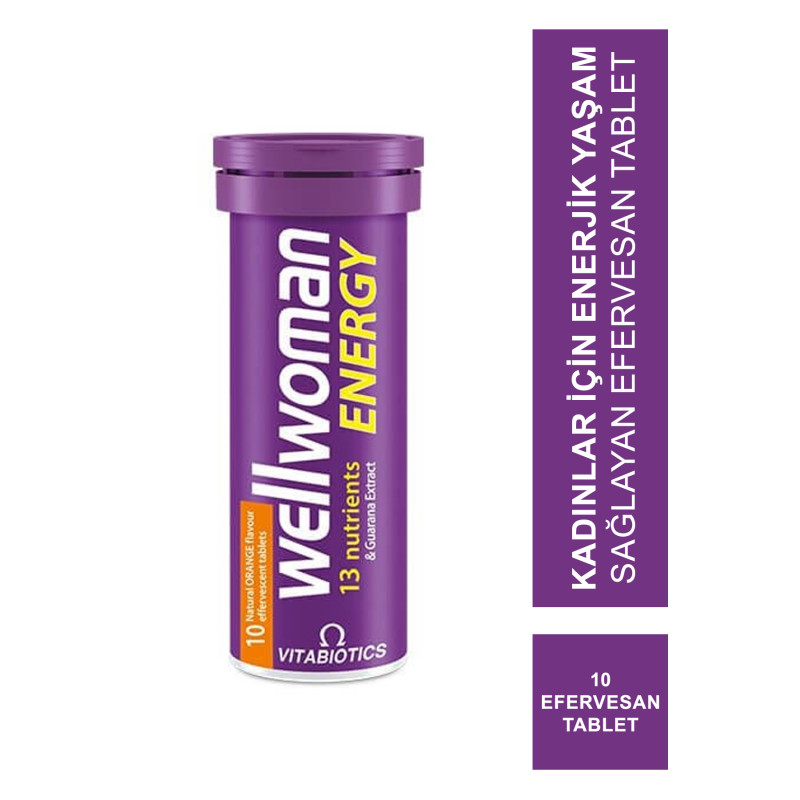 Vitabiotics Wellwoman Energy 10 Efervesan Tablet