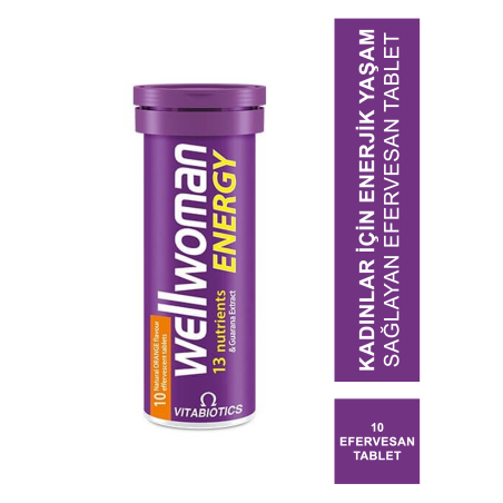 Vitabiotics Wellwoman Energy 10 Efervesan Tablet