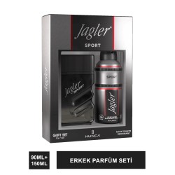 Jagler Sport Erkek Parfüm Seti 90 ml EDT + 150 ml Deodorant