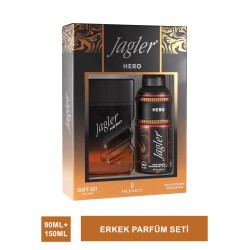 Jagler Hero Erkek Parfüm Seti 90 ml EDT + 150 ml Deodorant