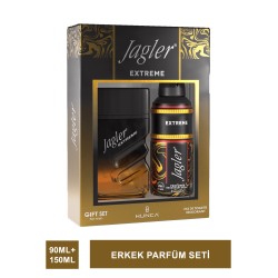 Jagler Extreme Erkek Parfüm Seti 90 ml EDT + 150 ml Deodorant