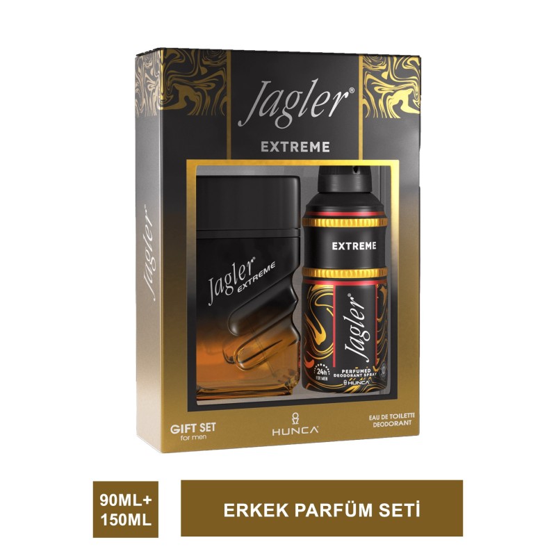 Jagler Extreme Erkek Parfüm Seti 90 ml EDT + 150 ml Deodorant