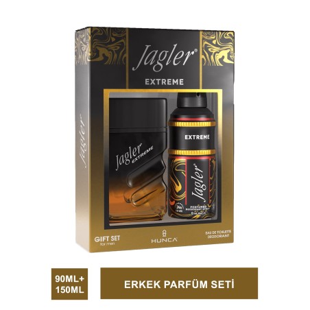 Jagler Extreme Erkek Parfüm Seti 90 ml EDT + 150 ml Deodorant