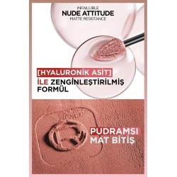 Loreal Paris Infaillible Matte Resistance Likit Mat Ruj - 645 Crush Alert