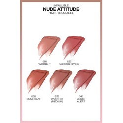 Loreal Paris Infaillible Matte Resistance Likit Mat Ruj - 645 Crush Alert