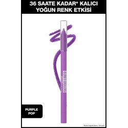 Maybelline New York Tattoo Liner Jel Göz Kalemi - 801 Purple Pop