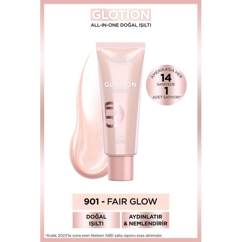 Loreal Paris Glotion All-In-One Doğal Işıltı - 901 Fair Glow