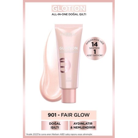 Loreal Paris Glotion All-In-One Doğal Işıltı - 901 Fair Glow