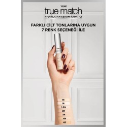 Loreal Paris True Match Aydınlatan Serum Kapatıcı - 4D Light Medium