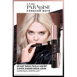 Loreal Paris Lash Paradise Maskara - Forever Noir