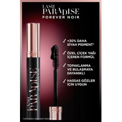Loreal Paris Lash Paradise Maskara - Forever Noir