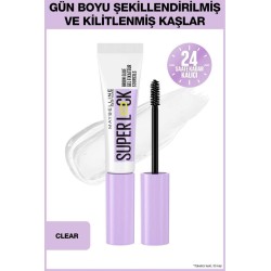 Maybelline New York Super Lock Brow Glue Kaş Sabitleyici Maskara