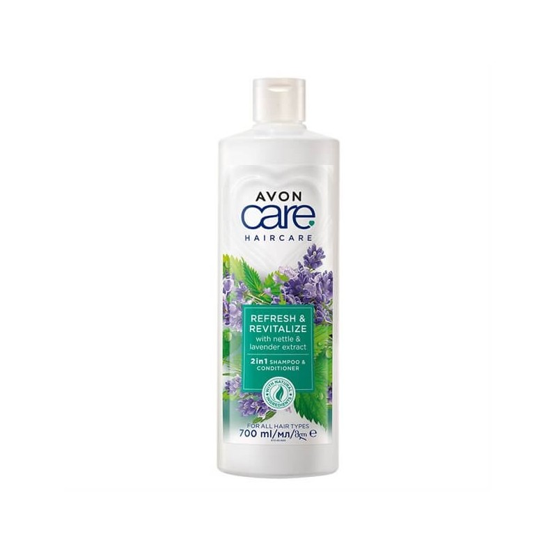Avon Care Isırgan Otu ve Lavanta Özleri 2'si 1 Arada Şampuan ve Saç Kremi 700 ml