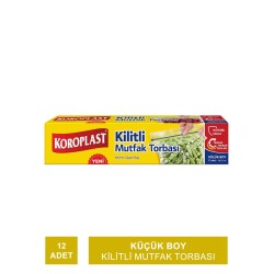 Koroplast Kilitli Mutfak Torbası Küçük Boy ( 12 Adet )v