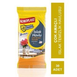 Koroplast Islak Temizlik Havlusu Çok Amaçlı ( Ferah Kokulu ) 30 Adet