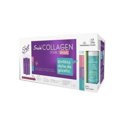 Suda Collagen Double Beauty Plum 30x40ml -  Suda Beauty Kırışıklık Karşıtı Nemlendirici Yüz Kremi 50ml