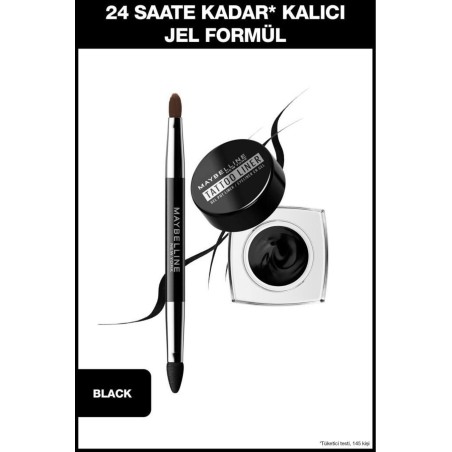 Maybelline New York Tattoo Liner Gel Pot Eyeliner- 950 Black Siyah