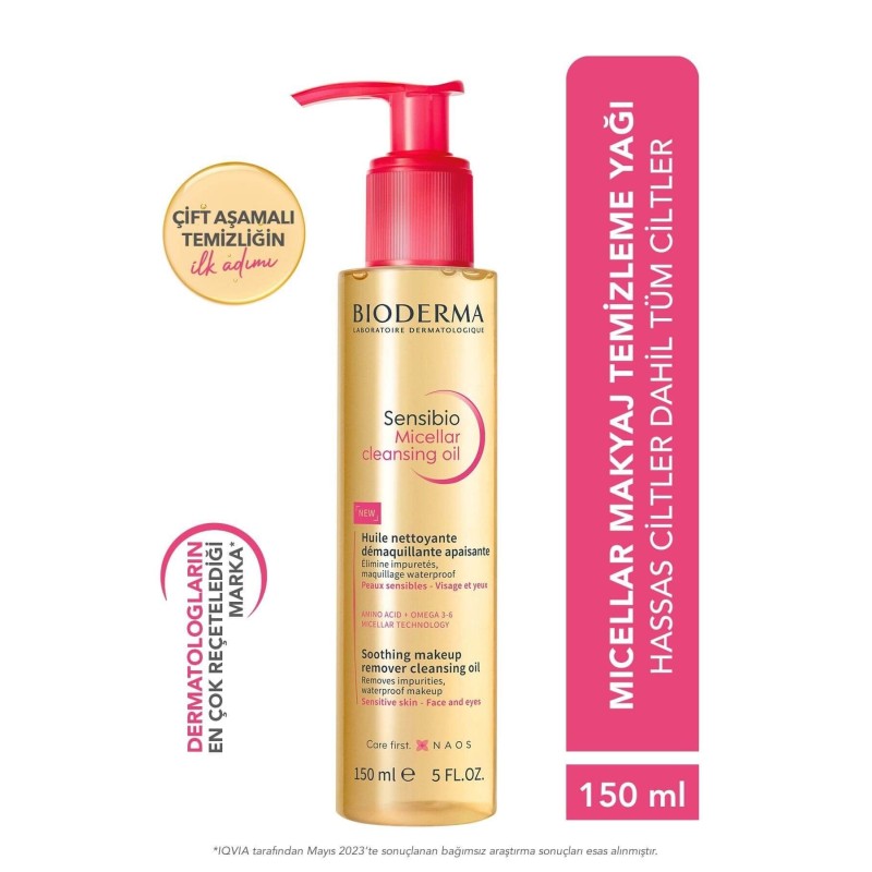 Bioderma Sensibio Micellar Cleansing Oil 150 ml
