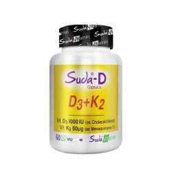 Suda Vitamin Suda-D D3+K2 Takviye Edici Gıda 60 Kapsül