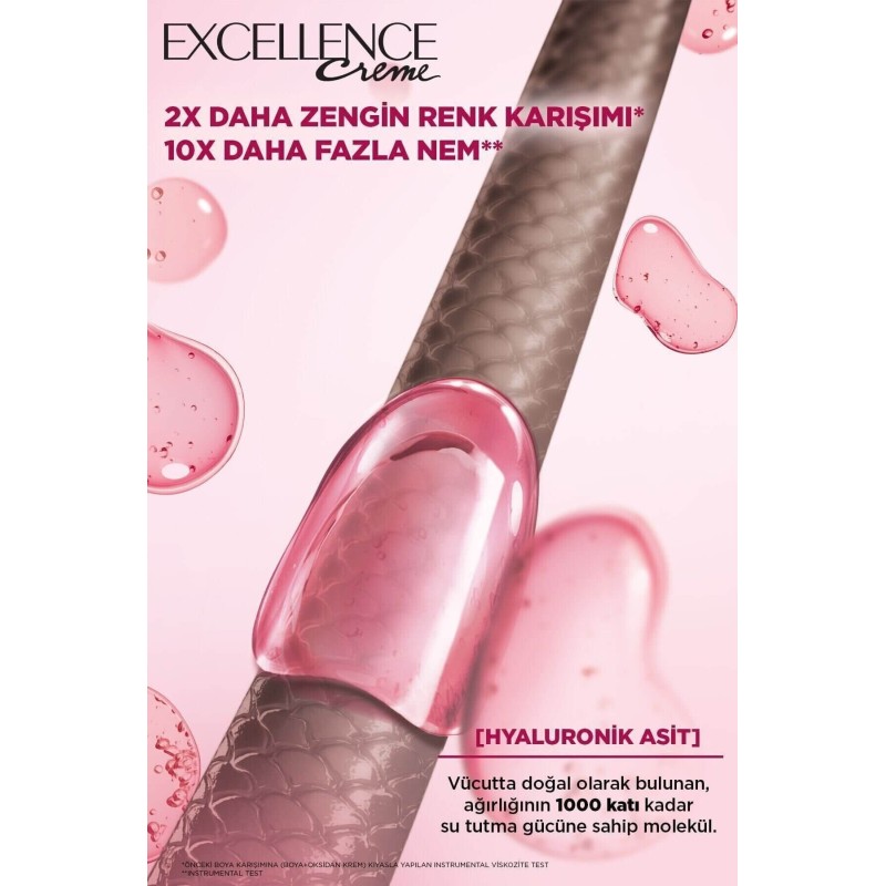 L'Oreal Paris Excellence Creme Saç Boyası 3 Koyu Kestane