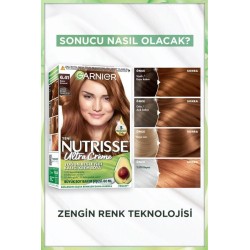 Garnier Nutrisse Ultra Creme Yoğun Besleyici Saç Boyası 6,41 Bakır Kumral