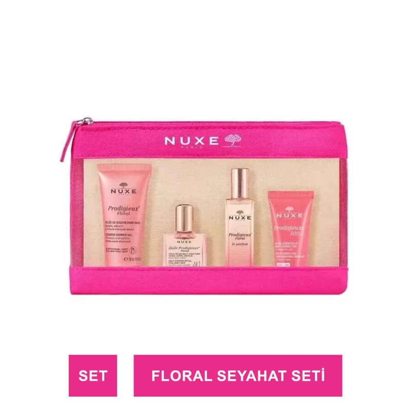 Nuxe Floral Prodigieuse Travel Kit - Floral Seyahat Seti
