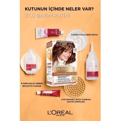 Loreal Paris Excellence Intense Saç Boyası 6.32 Karamel Kahve