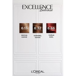 Loreal Paris Excellence Intense Saç Boyası 6.32 Karamel Kahve