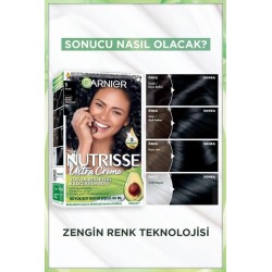 Garnier Nutrisse Ultra Creme 1 Siyah