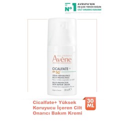 Avene Cicalfate+ Spf50+ Multi Protectice Skin Repair Cream 30 ml - Cilt Onarıcı Bakım Kremi