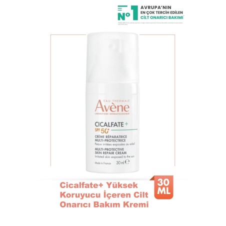 Avene Cicalfate+ Spf50+ Multi Protectice Skin Repair Cream 30 ml - Cilt Onarıcı Bakım Kremi