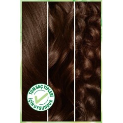Garnier Nutrisse Yoğun Besleyici Kalıcı Krem Saç Boyası 6 Koyu Kumral